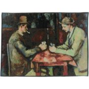 Настенный гобелен The card players, Cezanne («Игроки в карты, Сезанн»)